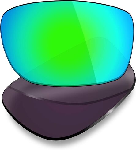 Mryok 4 Pair Polarized Replacement Lenses for Oakley Canteen 2014 Sunglass - Stealth Black/Fire Red/Ice Blue/Emerald Green in Saudi Arabia