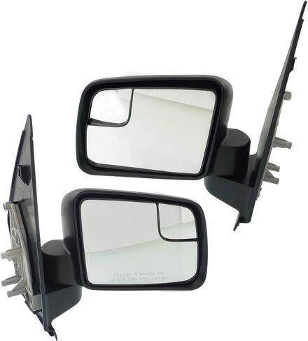 Kool Vue Driver Side Manual Adjust Mirror for Ford Transit Connect 2011-2013 With Spotter Glass Textured in Saudi Arabia
