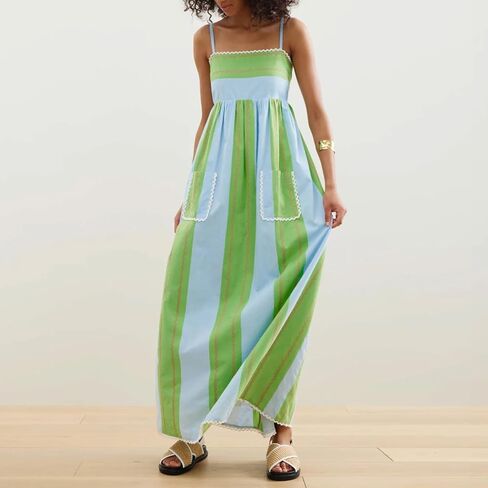 نساء الأزهار بوهو ماكسي فستان بلا أكيام in Kuwait