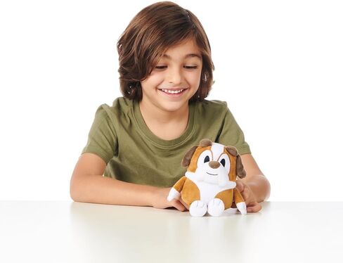 Bluey Friends - Muffin 6.5 "أفخم طويل - ناعم ومحبوب ، متعدد الألوان ، 8 بوصات ، 13027 in Kuwait