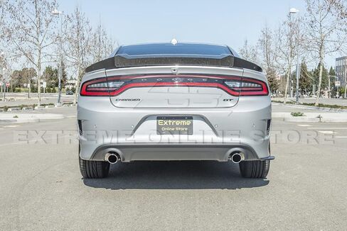 استبدال لشاحن دودج عام 2015- الحاضر | SRT8 HELLCAT مطول على غرار الجذع الخلفي الشفاه مع المفسد Wickerbill (ABS البلاستيك - مطلية بلون لامع) in Kuwait