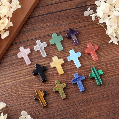 DUQGUHO 12 قطعة من بلورات القلب وبلورات الشفاء والأحجار 1 بوصة جمشت روز كوارتز كريستال القلب مجموعة الطاقة موازنة الأحجار الكريمة الكريستال السائبة التأمل مصقول حجر كريستال هدايا للنساء in Kuwait