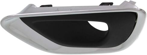 لجيب Grand-Cherokee Fog Light Trim 2014 2015 2016 Driver & Passenger Side Pair/Set | الأسود والكروم | ث/كروم تقليم | نقطة/ساي | CH1038147 + CH1039147 in Saudi Arabia