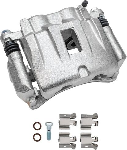 Detroit Axle - Front Right Brake Caliper لعام 1999-2004 Jeep Grand Cherokee Passenger Side Disciper Caliper W/Bracket 2000 2001 2002 2003 استبدال in Saudi Arabia