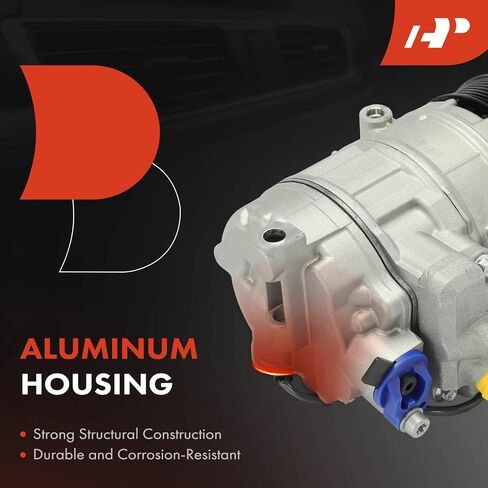 A-Premium Air Conditioner AC Compressor with Clutch Compatible with Porsche Panamera 2010-2016, 3.0L 3.6L 4.8L in Saudi Arabia