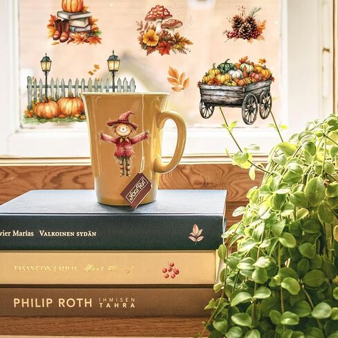 3 أوراق عيد الشكر فرك على عمليات نقل الحرف العتيقة الخريف فرك على شارات شارات عيد الشكر عباد الشمس اليقطين جنوم in Kuwait