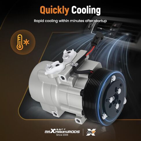 maXpeedingrods A/C Compressor with Clutch For Ford F-250 F-350 F-450 F-550 Super Duty Replaces CO11358C in Saudi Arabia