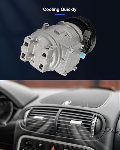 ضاغط ECCPP A/C مع Clutch 1997-1999 FIT لـ Acura CL 3.0L 1998-2000 FIT لـ Honda Accord 3.0L AC ضاغط in Saudi Arabia