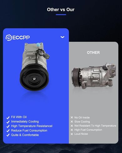 ضاغط ECCPP A/C مع Clutch 1997-1999 FIT لـ Acura CL 3.0L 1998-2000 FIT لـ Honda Accord 3.0L AC ضاغط in Saudi Arabia