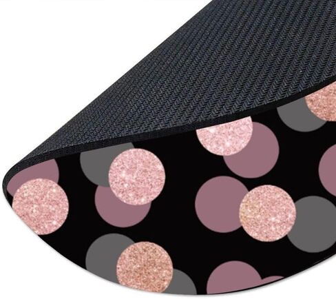 Gaming Mouse Pad, Round Mousepad for Computer Laptop Non-Slip Rubber Desk Mat,Cute Office Accessories (8 Inch) - Sand Shell Starfish Seashells in Saudi Arabia