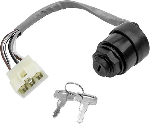 مفتاح الإشعال مع مفاتيح ملاءمة لـ Kawasaki Mule SX 500 600 610 4000 4010 1991-2018 استبدال 27005-1146 ، 27005-1191 ، 27005-0011 in Kuwait