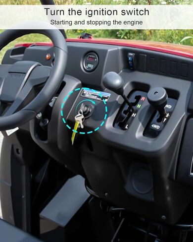 مفتاح الإشعال مع مفاتيح ملاءمة لـ Kawasaki Mule SX 500 600 610 4000 4010 1991-2018 استبدال 27005-1146 ، 27005-1191 ، 27005-0011 in Kuwait