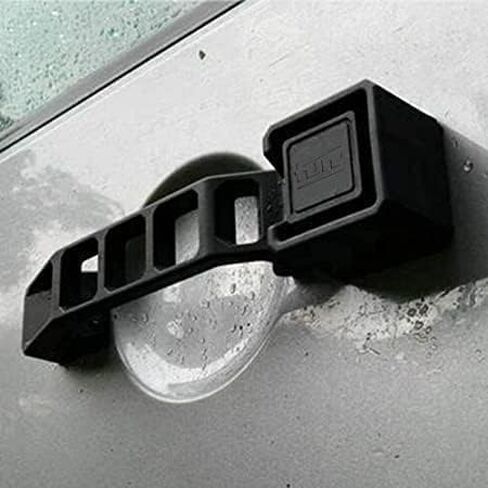 Black Door Handles Kit and Tailgate Handle Compatible with 2007-2018 Jeep Wrangler JK JKU 5PCS (No Pressing) in Saudi Arabia