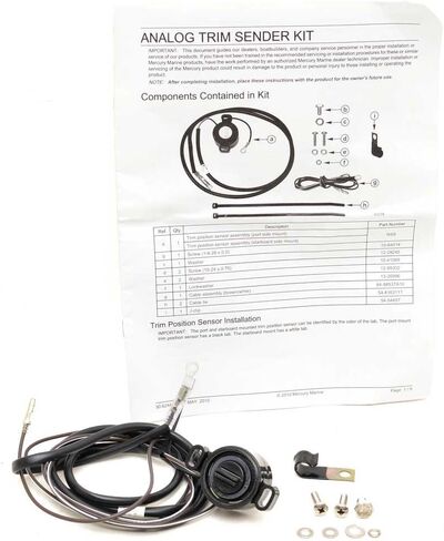 Mercury/Quicksilver Parts Sender Kit-Trim in Saudi Arabia