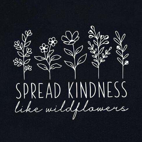 ROSEPARK Womens Graphic Tees Spread Kindness Cute T Shirts in Saudi Arabia
