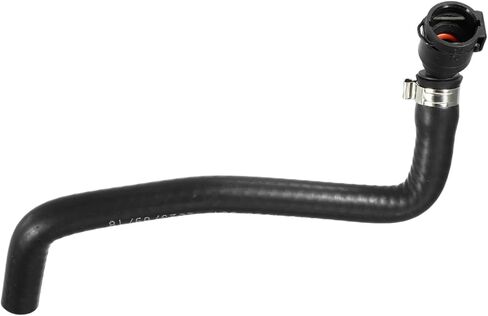 Motoforti Radiator Coolant Hose No.17127596831 for BMW 320i Base 2.0L L4 - Gas 2013-2016 Rubber Black Long-lasting in Saudi Arabia