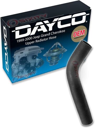 Dayco Upper Radiator Coolant Hose compatible with Jeep Grand Cherokee 4.7L V8 1999-2000 in Saudi Arabia