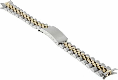Ewatchparts 13mm 14k الذهب اثنين لهجة ليدي اليوبيل فرقة التوافق مع 26 مم رولكس Datejust 6917 6517 in Saudi Arabia