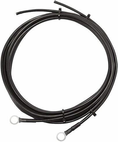 Renogy 8ft. 10 AWG Wire Copper Tray Cable - قم بتوصيل وحدة تحكم الشحن والبطارية والأسود in Kuwait