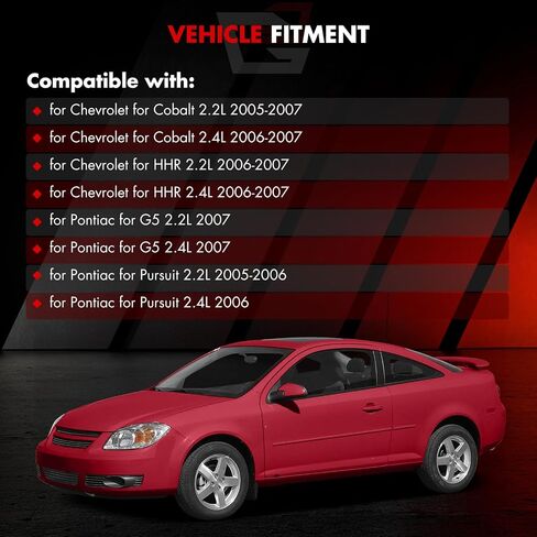 Alternator Compatible for Chevrolet for Cobalt 2.2L/2.4L 2006-2007 for Chevrolet for HHR 2.2L/2.4L 2006-2007 for Pontiac G5 2.2L 2.4L 2007, 11140 AL8799X in Saudi Arabia