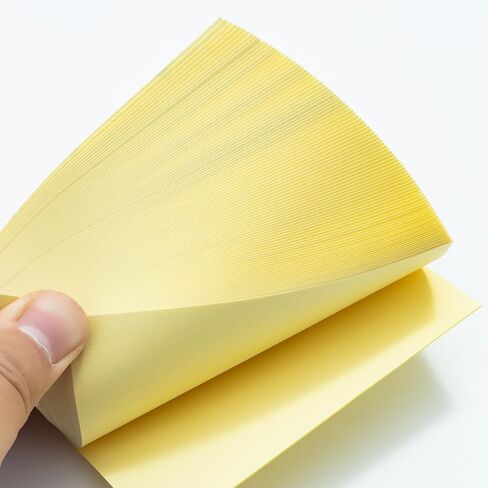 M&G Sticky Notes 3x3 in Canary Yellow, 8pads, 100 Sheets/Pad, Clean Removal, Recyclable, Self-Stick Pads, Easy to Post for Home, Office, Notebook, Total 800 Sheets in Saudi Arabia