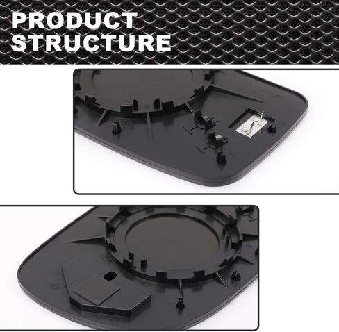 Mirror Glass Power Heated Compatible with 1999-2006 Chevy Silverado GMC Yukon Avalanche Driver & Passenger Side Mirror Glass Set in Saudi Arabia