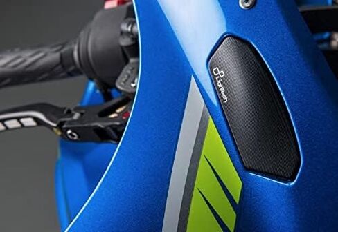 Mirror Block Off Blanking Plates Mirror Hole Plugs Cover Cap Eliminators Compatible for Suzuki GSXR1000 2017> Black in Kuwait