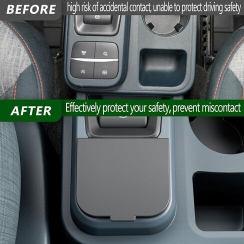 Central Control Switch Button Cover Compatible with 22-25 Ford Maverick Center Console Adjustment Button Cover Replacement for 2022-2025 Ford Maverick Accessories in Saudi Arabia