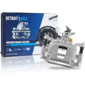 Detroit Axle - خلف الفرامل اليسرى الفرجار لعام 2012-2020 Dodge Journey Driver Side Scaliper مع Bracket 2013 2014 2015 2017 2017 2018 2019 استبدال in Saudi Arabia