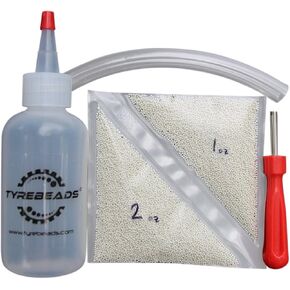 Motorcycle Tire Balancing Beads 4 oz Kit + FREE Valve Core Tool + FREE Applicator Kit in Saudi Arabia