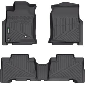 ANBINGO® Floor Mats & Cargo Liner Custom for Buick Enclave 2018-2024 FWD | Essence FWD & AWD | Premium FWD & AWD | Avenir FWD & AWD, 2018 Enclave Base FWD, 2nd Row Bucket Seats, Full Mats in Saudi Arabia