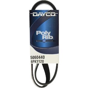 Dayco 5060440 Serpentine Belt , Black in Kuwait