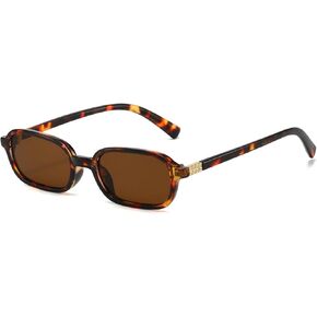 JUDOO Retro Rectangle Sunglasses for Women Men Narrow Vintage 90s Square Sunnies Rectangular Sunglasses Slim Cute Glasses in Kuwait