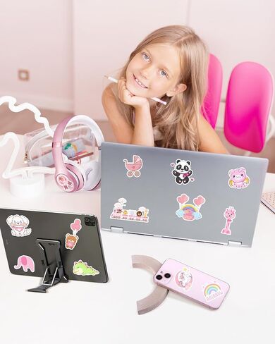Baby Boy Shower Stickers for Scrapbooking, 50pcs Baby Scrapbook Supplies Stickers Newborn Baby Album Waterproof Vinyl Bluk Sticker for Water Bottles Laptop Decorating Planning Scrapbooking in Saudi Arabia