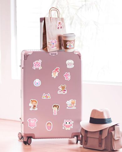 Baby Boy Shower Stickers for Scrapbooking, 50pcs Baby Scrapbook Supplies Stickers Newborn Baby Album Waterproof Vinyl Bluk Sticker for Water Bottles Laptop Decorating Planning Scrapbooking in Saudi Arabia