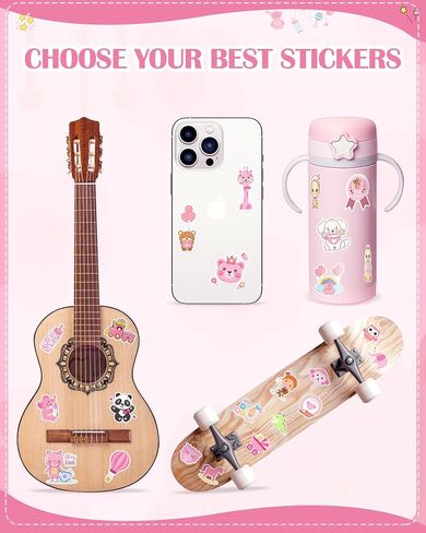 Baby Boy Shower Stickers for Scrapbooking, 50pcs Baby Scrapbook Supplies Stickers Newborn Baby Album Waterproof Vinyl Bluk Sticker for Water Bottles Laptop Decorating Planning Scrapbooking in Saudi Arabia