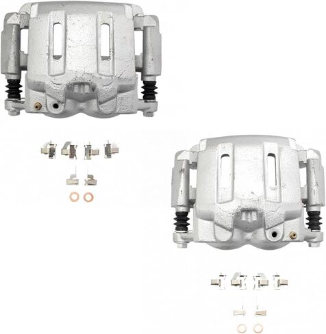 مجموعة الفرجار الفرامل الأمامية TRQ متوافقة مع 2005-2012 Ford F-250 Super Duty F-350 Super Duty in Kuwait