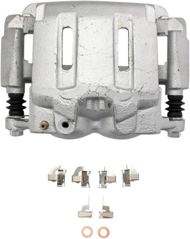 مجموعة الفرجار الفرامل الأمامية TRQ متوافقة مع 2005-2012 Ford F-250 Super Duty F-350 Super Duty in Kuwait