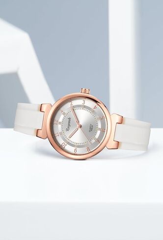 Ladies Quartz Nurse Watch, Waterproof Women's Casual Fashion Sport Wrist Watch, Silicone Band, Crystal Markers,Easy Read Dial in Kuwait