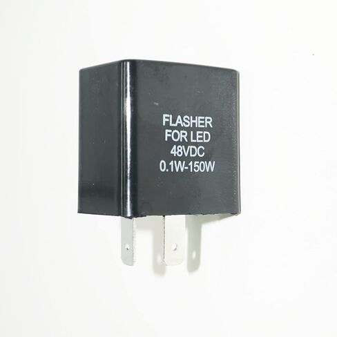 Flasher لـ LED 32V 48V 52V 60V 72V 2 PIN ترحيل ترحيل إشارة انعطاف مؤشر دراجة نارية دراجة نارية فلاشير موتو (2) in Saudi Arabia