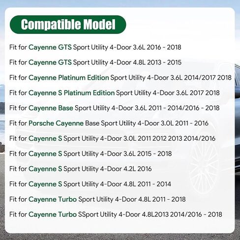 Gas Cap/Fuel Cap Compatible with Porsche Cayenne Base Sport & GTS & Turbo S & Platinum Edition 2011-2018 for Porsche Cayenne Gas Cap Tether Replace # 95820124131 Fuel Tank Filler Cap in Saudi Arabia