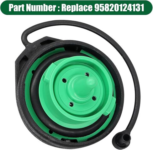 Gas Cap/Fuel Cap Compatible with Porsche Cayenne Base Sport & GTS & Turbo S & Platinum Edition 2011-2018 for Porsche Cayenne Gas Cap Tether Replace # 95820124131 Fuel Tank Filler Cap in Saudi Arabia