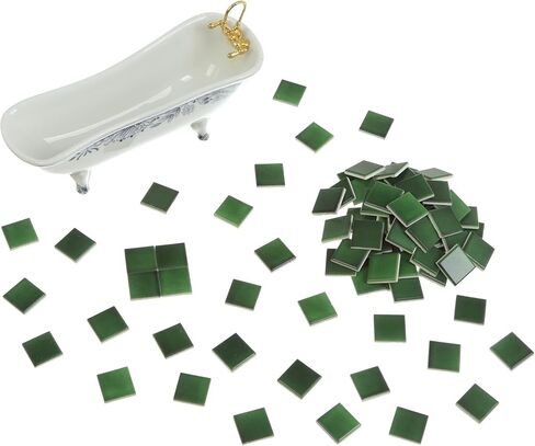 150 pcs, Dollhouse Flooring, 1:12 Scale Doll House Tiles, Miniature Checkerboard Floor, REDUCIO! in Kuwait