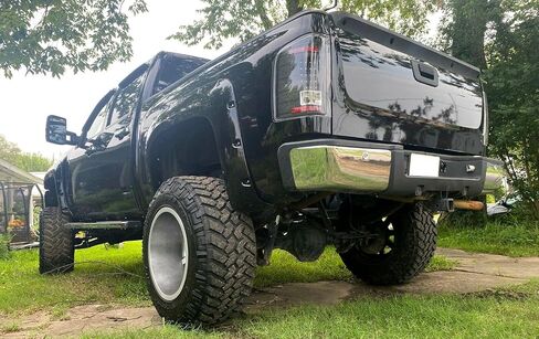 kuafu الخطوة الخلفية خطوة الوفير التجميع متوافق مع 2007-2013 Chevy Chevrolet Silverado & GMC Sierra 1500 w/Ros roles استبدال 20899360 GM1103148 REPC823703 الصلب Chrome in Saudi Arabia