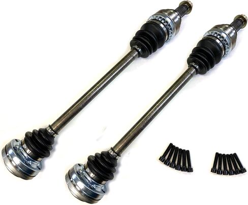 2 New DTA REAR CV Axles Compatible With 2008-2010 BMW 528i, 535i; 2008 BMW 528Xi, 535Xi - With Automatic Transmission Only - Rear Left and Right in Saudi Arabia
