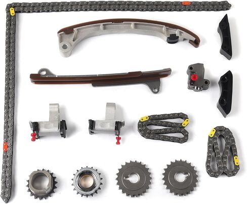 MOCA Timing Chain Kit Oil Pump w/VVT Solenoids Fit 2005-2015 for Toyota Tacoma & 2005-2011 for Toyota Tundra & 2007-2008 for Toyota FJ Cruiser & 2003-2009 for Toyota 4Runner 4.0L in Saudi Arabia