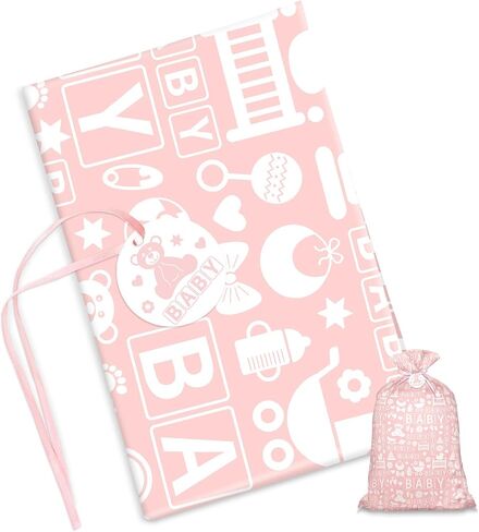 Laidans 56" Extra Large Birthday Plastic Gift Bag, Jumbo Gift Bag Colorful Balloon Design for Girls’ Kids Birthdays Parties or Celebrating in Kuwait