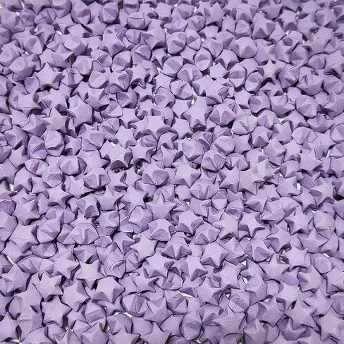 اوريغامي لاكي النجوم ، 500 PCS قوس قزح قبل اوريغامي النجوم النجوم متعددة الألوان المصنوعة يدوي in Kuwait
