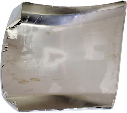For Chevy Silverado 2500 HD/3500 HD 2007 2008 2009 2010 Bumper End Driver Side | Front | Made of Plastic | Chrome | Replacement For GM1016107 in Saudi Arabia