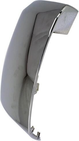 For Chevy Silverado 2500 HD/3500 HD 2007 2008 2009 2010 Bumper End Driver Side | Front | Made of Plastic | Chrome | Replacement For GM1016107 in Saudi Arabia